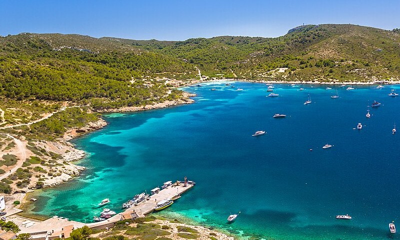Isla de Cabrera, frente a Colònia de Sant Jordi