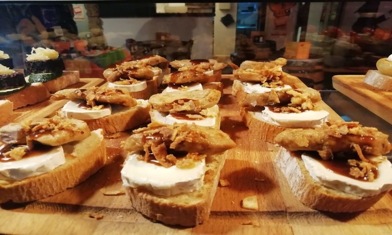 Pintxos in Moltabarra Bar de Tapas in Palma de Mallorca