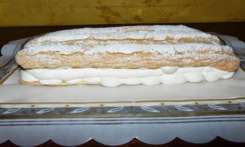 Typical Majorcan dessert Cardenal de Lloseta