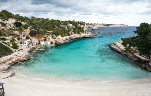 Playa de Cala Llombards en Santanyí