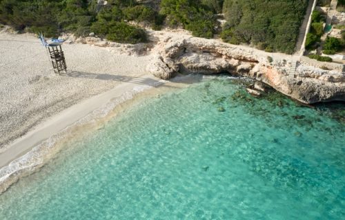 Playa de Cala Llombards en Santanyí