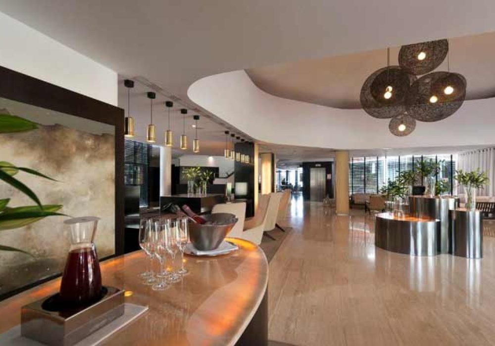 Recepción del  del Hotel de Mar Gran Meliá