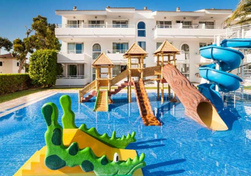 Área para niños en el Hotel Hoposa & Apartaments Villaconcha