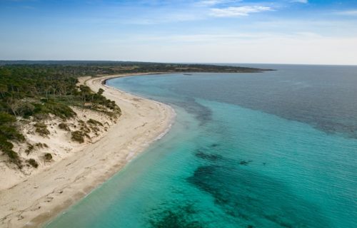 Playa de Es Carbó en Ses Salines