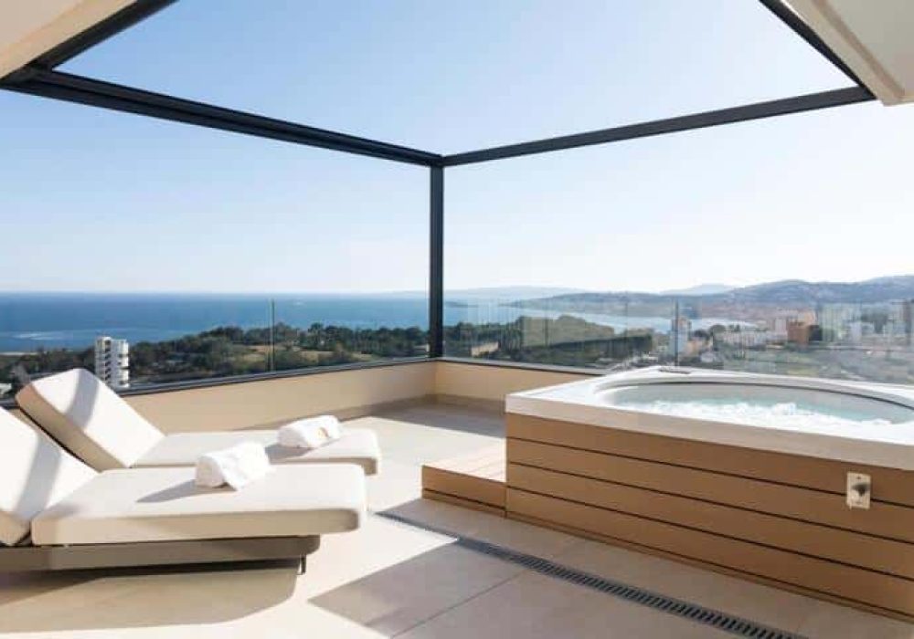 Solarium en GPRO Valparaiso Palace & Spa